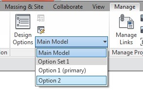 design option drop down