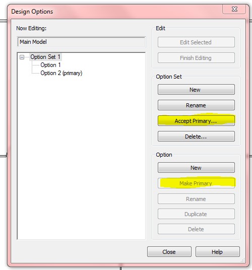 design option primary