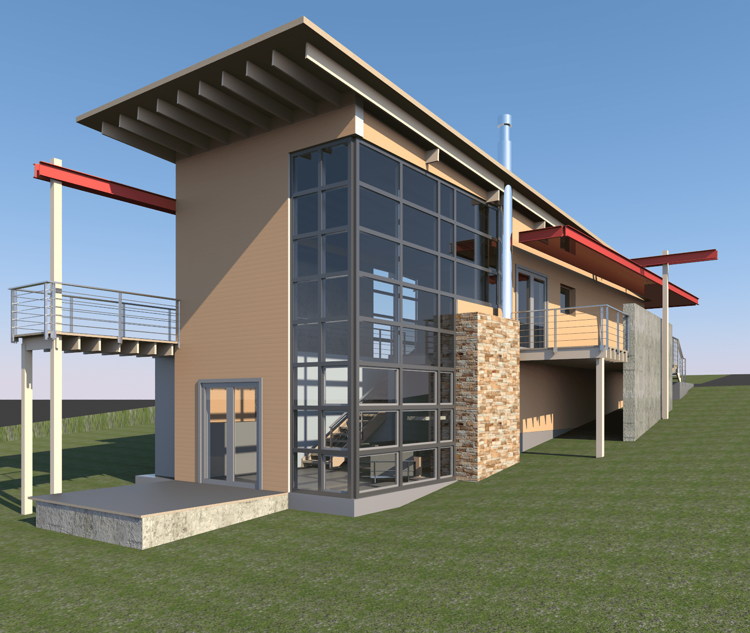 Revit rendering - warehousedpok